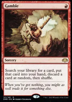 MTG - GAMBLE - GIOCARE D'AZZARDO - MAGIC - DMR - MINT - ENG - Image 1