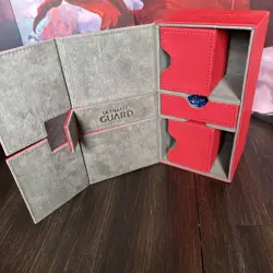 Magic The Gathering Deck Box Dice Red Ultimate Guard Flip N Tray - Dice Included - Image 4