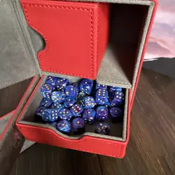 Magic The Gathering Deck Box Dice Red Ultimate Guard Flip N Tray - Dice Included - Image 5