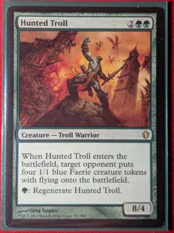 Hunted Troll - Commander 2013 - #150/356 - Regular - LP - Image 1