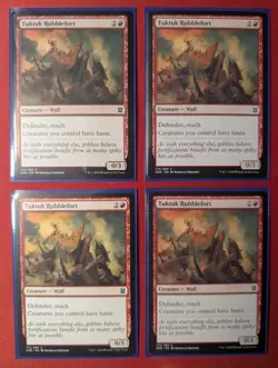 Tuktuk Rubblefort x4 - Zendikar Rising - #173/280 - Regular - LP - Image 1