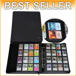Premium 2000 Card Trading Binder - Water-Resistant with 16 Double-Sided Pages - Image 1