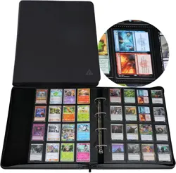 Premium 2000 Card Trading Binder - Water-Resistant with 16 Double-Sided Pages - Image 3