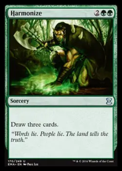 Harmonize -Foil Near Mint MTG Eternal Masters - Image 1