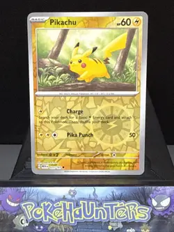 Pokemon Card Pikachu 025/165 Costco Exclusive Cosmos Foil Promo Cosmo NM - Image 1