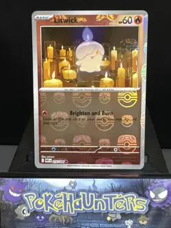 Pokemon Card Heatmor 016/086 SV11W MasterBall Reverse Holo White Flare Japanese - Image 1