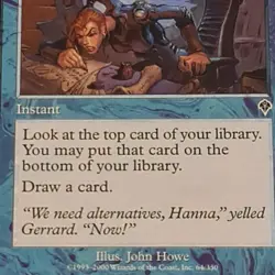 Mtg Invasion Opt Nm Cards English Magic The Gathering Optionen Karte OG Card - Image 3