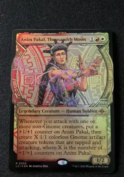 MTG - Anim Pakal, Thousandth Moon - FOIL (Showcase) Lost Caverns of Ixalan Rare - Image 1