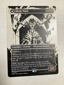 1x MTG Elesh Norn Showcase March of the Machine Magic the Gathering NM - Image 1