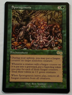 MTG - 1x Sporogenesis - Urza's Saga - NM - Vintage - Rare - Magic The Gathering - Image 1