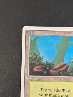 MTG - 1x Forest A - Unlimited (2nd) Edition LP - Vintage Magic The Gathering SGC - Image 4