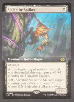 MTG - ​1x Stalactite Stalker - Lost Caverns of Ixalan - NM - Rare - Extended Art - Image 1