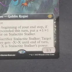 MTG - ​1x Stalactite Stalker - Lost Caverns of Ixalan - NM - Rare - Extended Art - Image 4