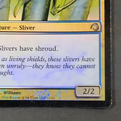 MTG - 1x Crystalline Sliver - Premium Deck Series Slivers - LP Foil - Magic #11 - Image 4