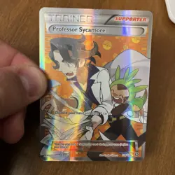 Professor Sycamore - 114/114 XY Steam Siege Ultra Rare Card Full Art Pokemon TCG - Image 1