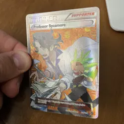 Professor Sycamore - 114/114 XY Steam Siege Ultra Rare Card Full Art Pokemon TCG - Image 2