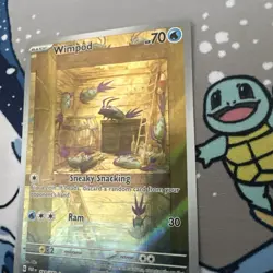 Pokemon Wimpod 191/182 Paradox Rift Pack Fresh - Image 3