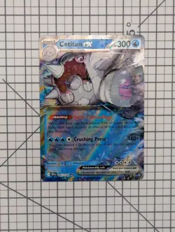 Pokemon TCG S&V Destined Rivals Set: Cetitan EX 065/182 NM - Image 1