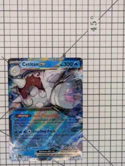 Pokemon TCG S&V Destined Rivals Set: Cetitan EX 065/182 NM - Image 3