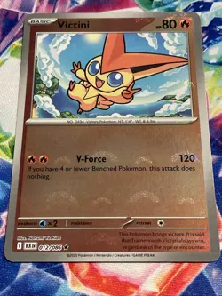 Pokemon TCG Victini 012/086 Poke Ball Holo Promo Black Bolt NM/M - Image 1
