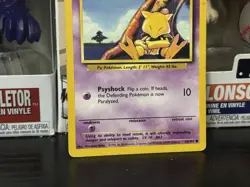 Pokemon TCG Unlimited - Base Set - Abra #43/102 - Non-Holo Card - Image 3
