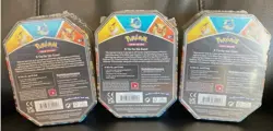 Pokemon TCG Eevee Evolutions Tins Set of 3 Factory Sealed (2021) - Image 3