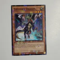 Yugioh - Exploder Dragon - YS15-ENL12 - LP Shatterfoil Rare 1st corner mark 2015 - Image 1
