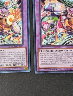 Yugioh TCG - 2x Prank Kids Battle Butler - MGED-EN113 - 1st Edition Rare - 2021 - Image 4