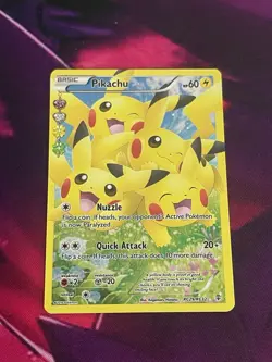 2016 Pokemon Pikachu (Full Art) #RC29/RC32 Generations: Radiant Collection LP+ - Image 1