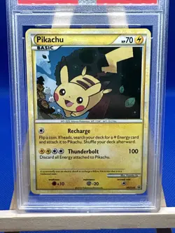 Pokemon Pikachu PSA 8 PSA 8 NM-MT HeartGold & SoulSilver Promo Holo HGSS03 TCG - Image 2
