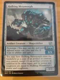 MTG Hulking Metamorph 079 The Brothers' War M/NM Free UK P&P - Image 1