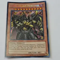 Yugioh TCG - Steelswarm Hercules - HA06-EN017 - NM/M - 1st - Secret Rare - 2012 - Image 5