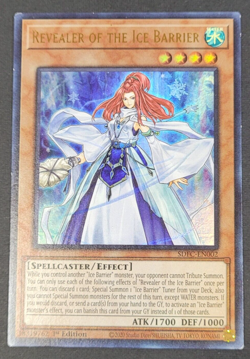 Yugioh - 1x Revealer of the Ice Barrier - SDFC-EN002 - 1st NM - 2021 Ultra Rare - Image 1