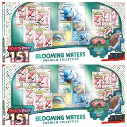 (LOT OF 2) Pokemon 151 Blooming Waters Premium Collection Box - ✅CONFIRMED - Image 1