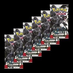 Pokemon TCG: Scarlet & Violet Black Bolt Booster Bundle (6 Packs) Pre-Order - Image 2