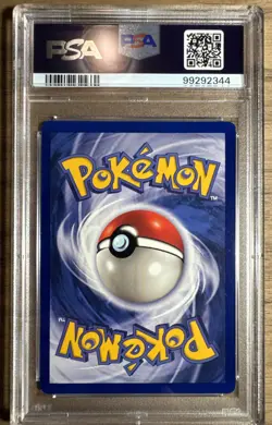 1999 Pokemon Game TCG Pikachu #58 1st Edition - Yellow Cheeks Base Set PSA 7 - Image 2
