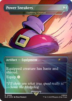 MTG Secret Lair x Sonic: Turbo Gear Foil Edition **Sealed**Pre Order** - Image 4