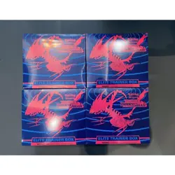4 box Pokemon Darkness Ablaze Elite Trainer Box Brand New Factory Sealed - Image 1