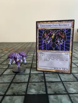 Yugioh Dungeon Dice Monsters Thousand Eyes Restrict Custom - Image 1