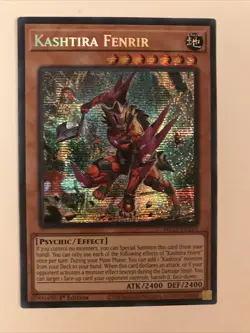 Yu-Gi-Oh! Kashtira Fenrir 1st Edition Near Mint 25th Anniversary Tin (MP23) - Image 1