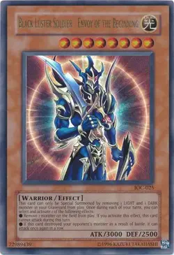 Yugioh! LP Black Luster Soldier - Envoy of the Beginning - IOC-025 - Ultra Rare - Image 1