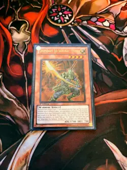 YUGIOH TCG LEGENDARY SIX SAMURAI ENISHI STOR-EN021 ULTIMATE 1ST EDITION - Image 1
