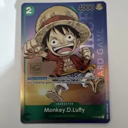One Piece Card Game - Monkey D Luffy P-037 - 1st Anniversary - Image 1