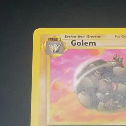 Golem 36/62 - 1ST EDITION - Fossil Set - VINTAGE WOTC Pokemon Card - NM/LP - Image 2