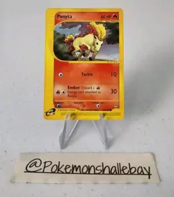Ponyta 102/147 - Aquapolis Set *EXC-NM* Common Pokemon Card - Image 1