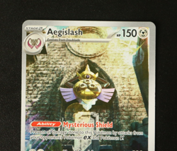 Pokemon Card TCG - Aegislash 210/182 - Paradox Rift - Illustration Rare - NM ⭐ - Image 2
