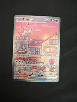 Mew EX 053 Scarlet & Violet Promo Holo Pokemon TCG Card NM Condition - Image 2