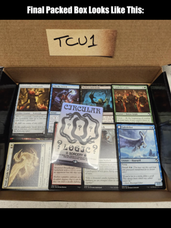 x1 MTG cards bulk lot (box shown) [Box ID: TCU1] - Image 1