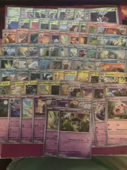 Pokemon Paradox Rift Complete Reverse Set - 162 Cards - Image 1