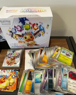 Pokemon Prismatic Evolutions Elite Trainer Box! W/ Items and Extra Cards! OBO! - Image 4